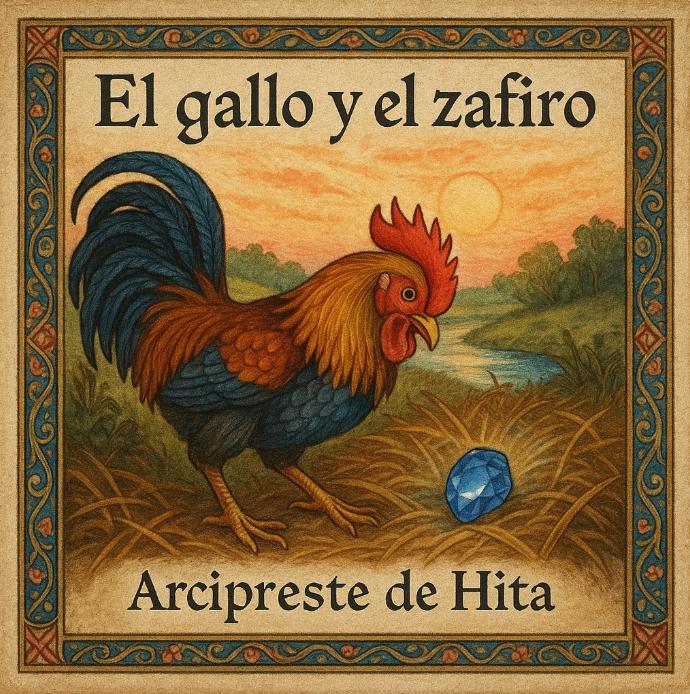 El gallo y el zafiro