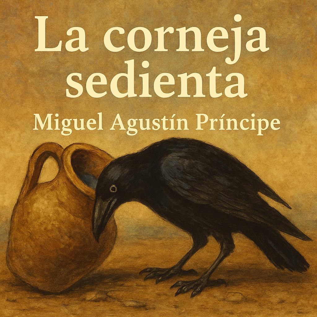 La corneja sedienta